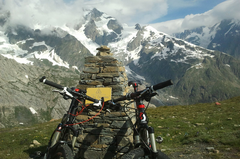 Il Col Chavanne in Mountain Bike